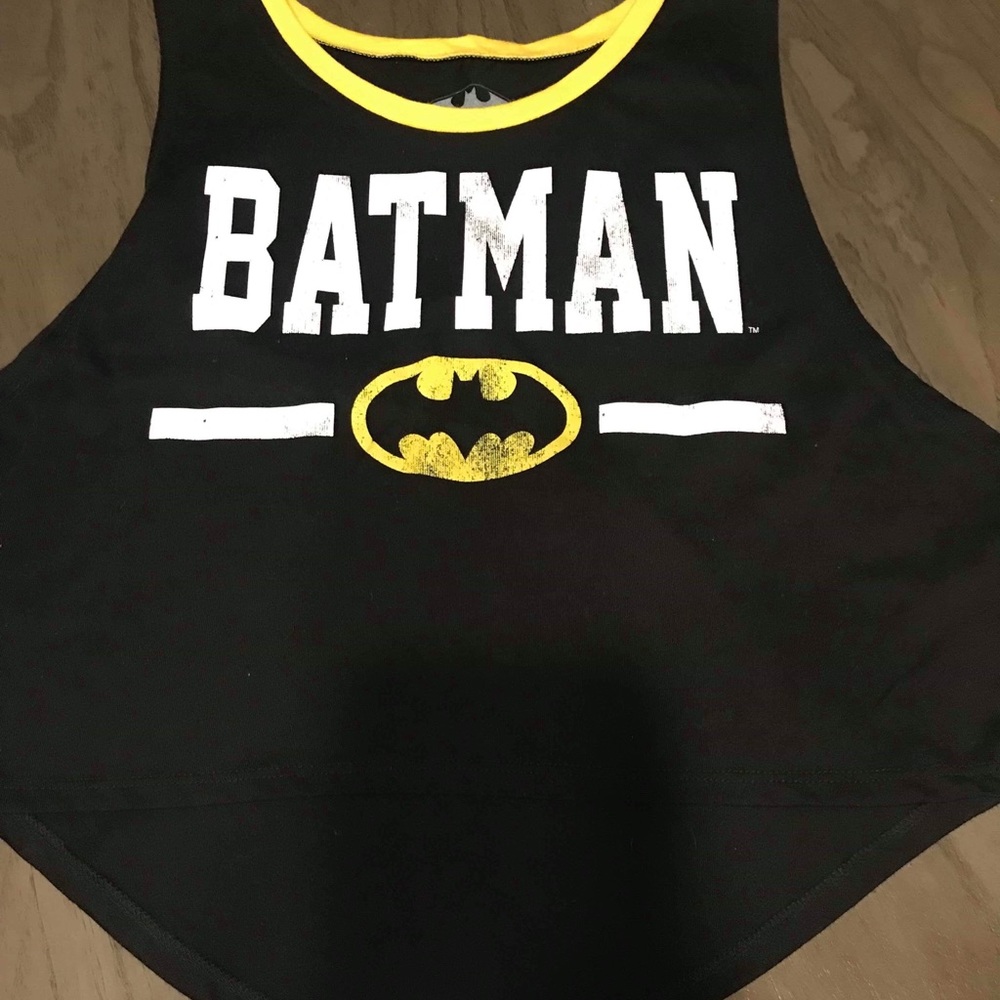Batman Crop Top Size Small